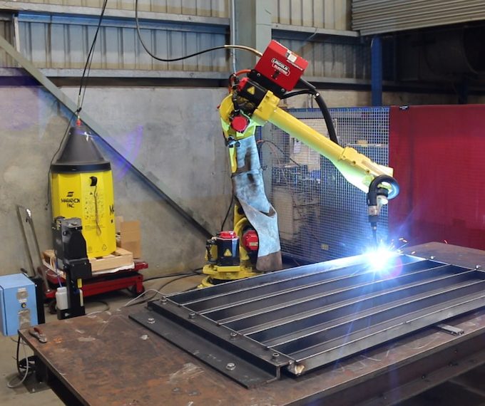 Robots Welding — AMM Engineering in Hemmant, QLD