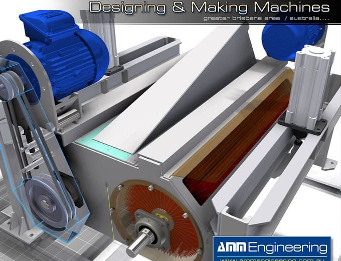 CAD 3D Building Machines — AMM Engineering in Hemmant, QLD